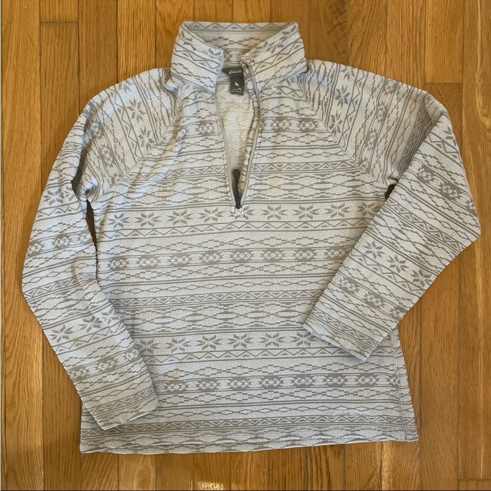 Eddie Bauer Half Zip Petite Small